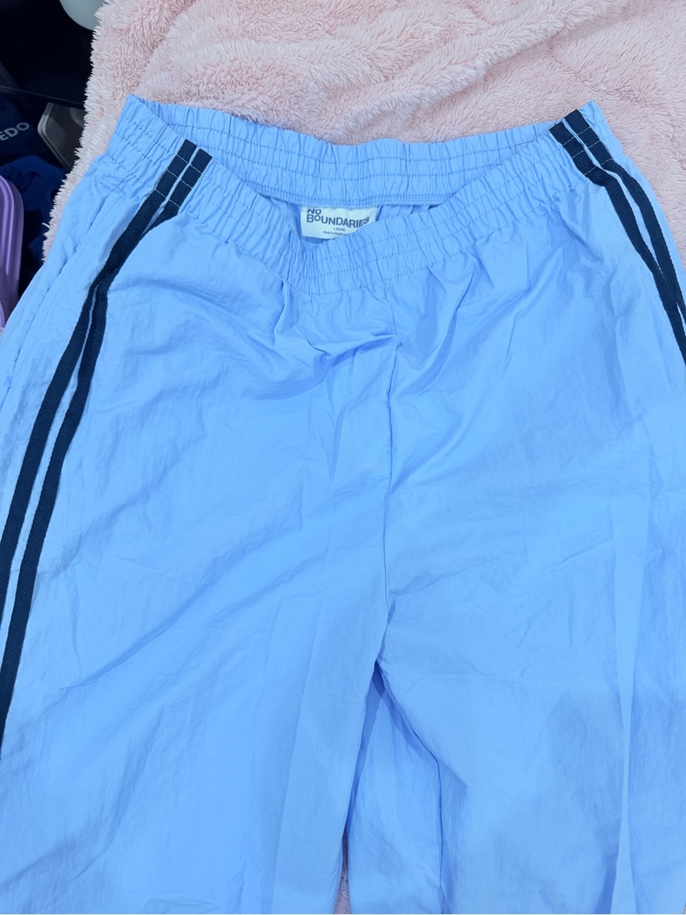 No Boundaries track pants